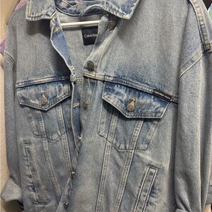 Calvin Klein Light Blue Jean Jacket
